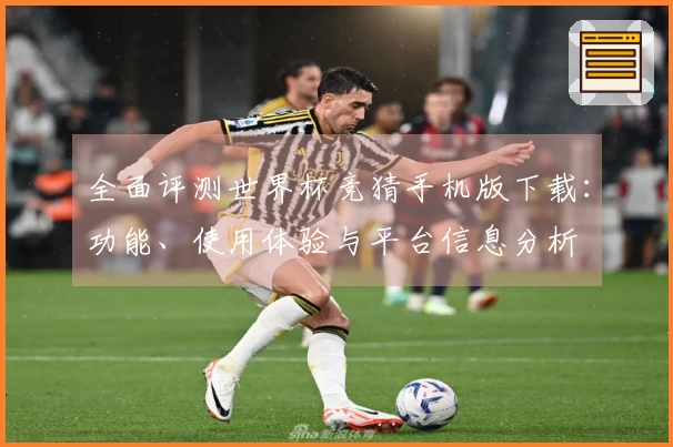 全面评测世界杯竞猜手机版下载：功能、使用体验与平台信息分析